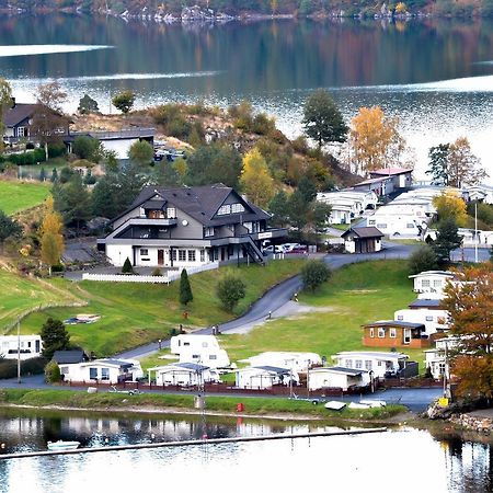 Egenes Camping Hotel Flekkefjord Buitenkant foto